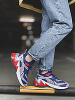 Мужские кроссовки Puma Blue Red White 03769