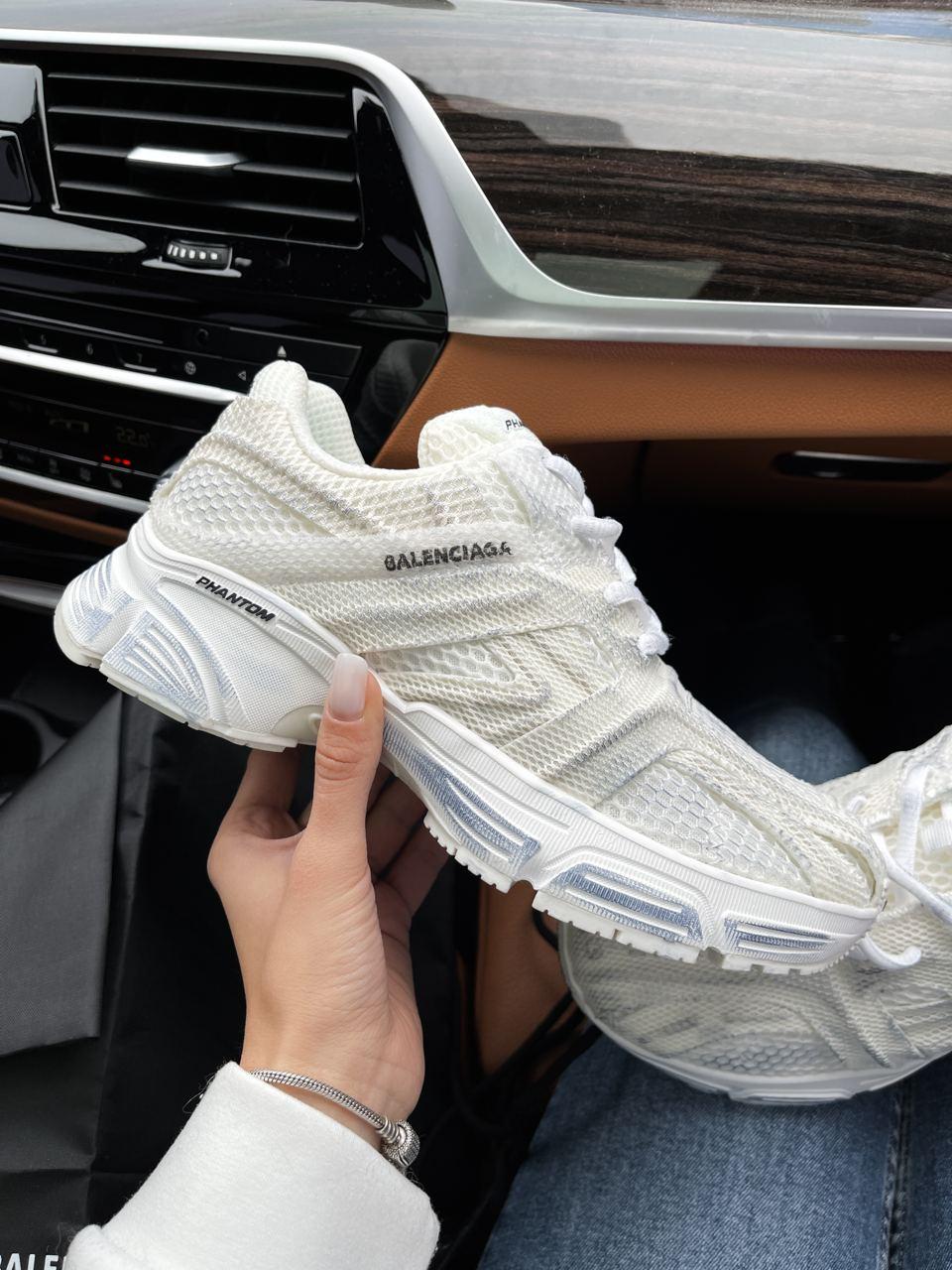 Жіночі кросівки Balenciaga Phantom Washed White 678869W2E909000, фото 1