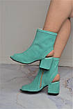Черевики літні на високих підборах, фото 3