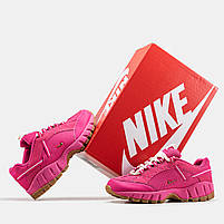 Яскраві кросси жіночі Nike Humara x Jacquemuse. Рожеві кроссівки для дівчат Найк Хумара., фото 8