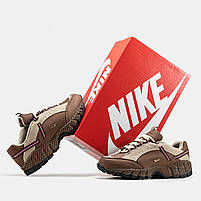 Коричневі кроссівки жіночі Nike Humara x Jacquemuse. Зручні кроссівки для дівчат Найк Хумара., фото 9