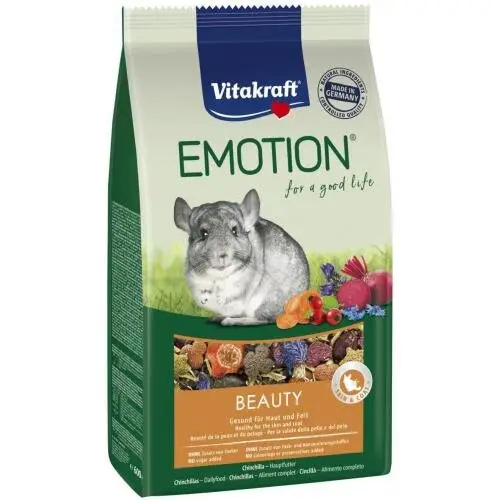 Vitakraft Emotion Beauty Selection Корм для шиншил (для шкіри та вовни) - 600 г
