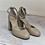 Туфлі-деланка на широкому підборі, фото 2