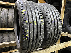 Літня пара 225/45R18 Hankook Ventus S1 evo2 19рік 2шт