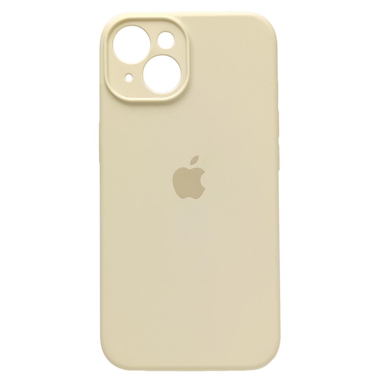 Чохол Silicone Full Camera для Apple iPhone 14 Antique White