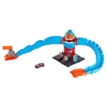 Ігровий набір Hot Wheels Небезпечні істоти Порятунок від горили HDR30