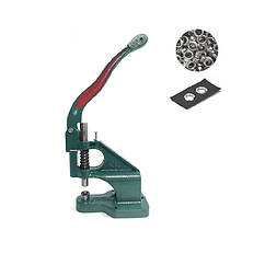 Прес, станок для установки фурнітури ZJNM, прес для кнопок, верстат для заклепки люверсів (6537)