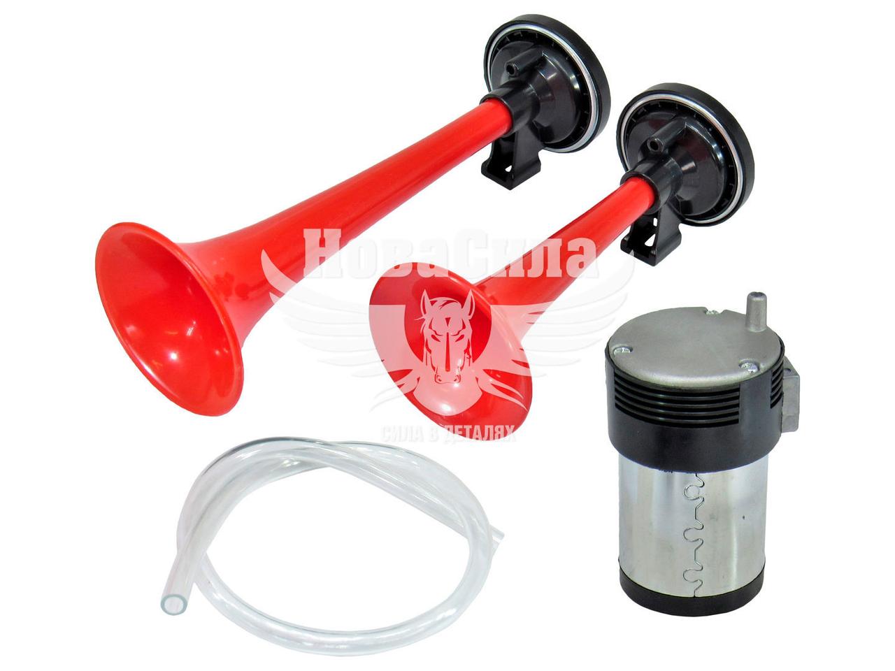 Сигнал Воздушный 12V 2 Тр. Черв. (Elegant) 100 744 — Купить Недорого на ...