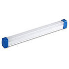 Лампа акумуляторна (40Вт, 30см) BK-300, з USB / Світлодіодний світильник на магнітах / Ліхтар кемпінговий, фото 3