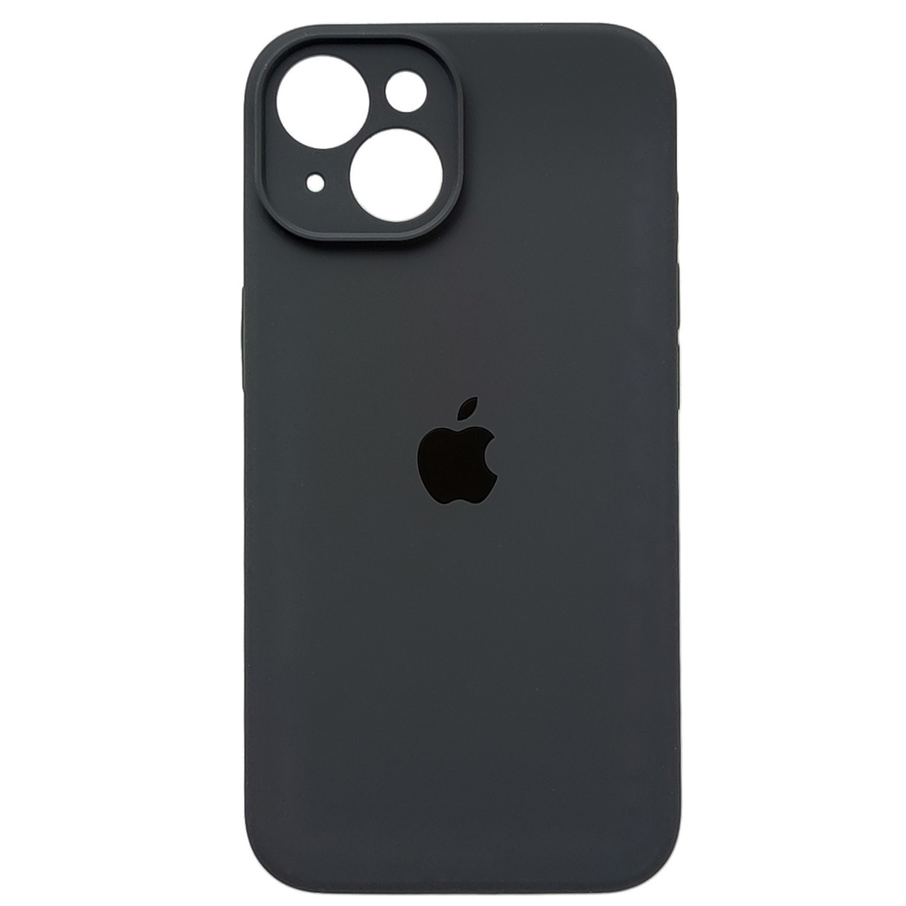 Чохол Silicone Full Camera для Apple iPhone 14 Plus Dark Grey, фото 1