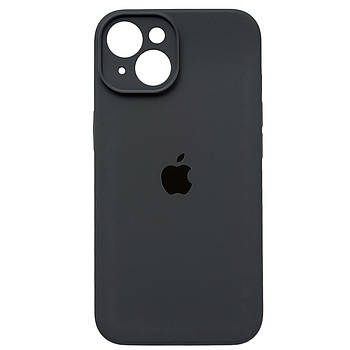 Чохол Silicone Full Camera для Apple iPhone 14 Plus Dark Grey