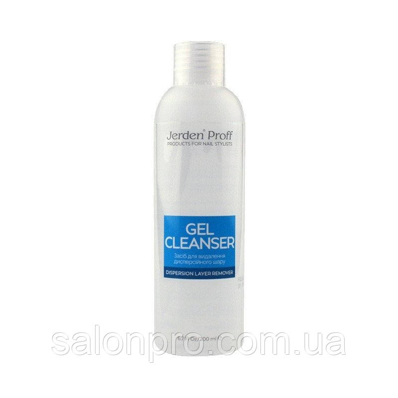 Jerden Proff Gel Cleanser — Засіб для зняття липкого шару, 200 мл