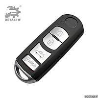 Ключ smart key заготовка ключа 5 Mazda 3 кнопки panic SKE13E01