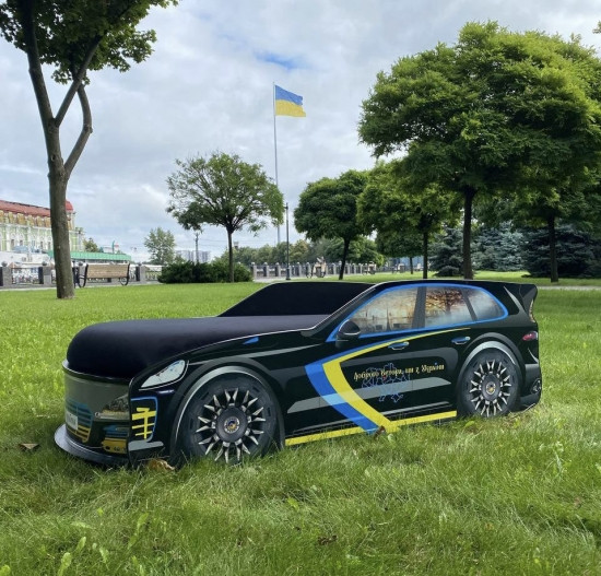 Дитяче ліжко-машина "Порш" серія "Патріот" (170/180*80 см)