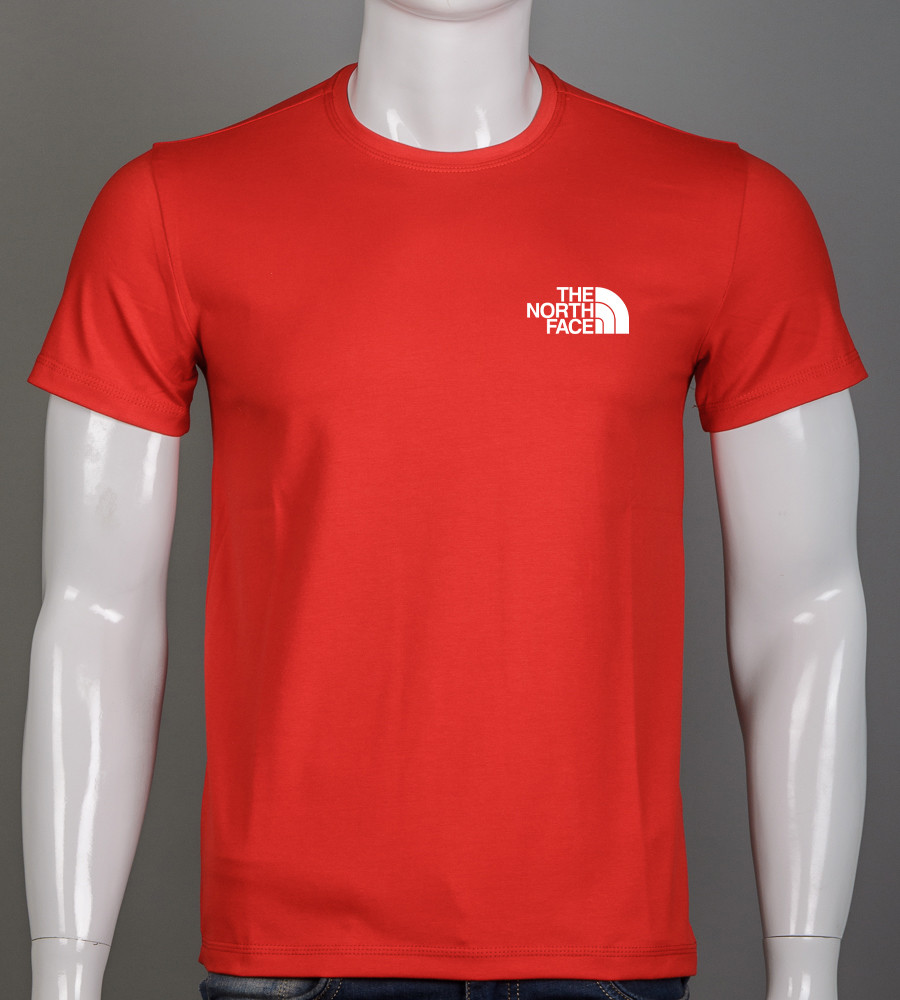 Футболка чоловіча The North Face 2305м (Уп.4шт M-XXL), Червоний
