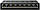 Комутатор TP-LINK LS1008G, 8x10/100/1000 Mb/s, пластмасовий корпус, некерований, фото 3