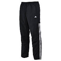 Черные мужские спортивные брюки Adidas Climalite Essentials 3-Stripes ,р XS , F48839