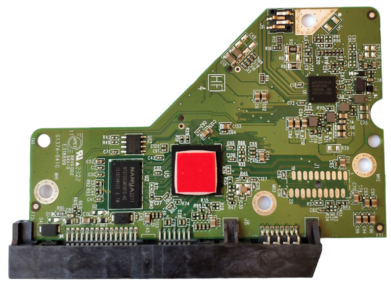 Плата HDD PCB 2060-800006-001 REV A WD WD10PURZ WD10EFRX