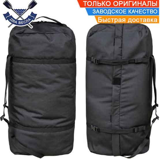 Чорний баул Tramp Transporter UTRP-052-black армійська сумка рюкзак баул військовий 108 л баул армійський баули речмішки, фото 1