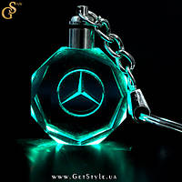 Светящийся брелок Mercedes Keychain подарочная упаковка