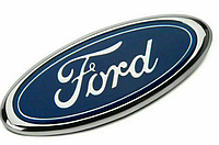 Эмблема Ford на на двухстороннем скотче 175 мм 73 мм