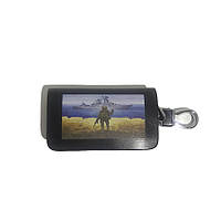 Чохол для ключів з карабіном  "Русский военный корабль..." 95х55мм