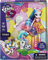 Кукла Девочки Эквестрии Селестия и пони принцесса My Little Pony Equestria Celestia princess