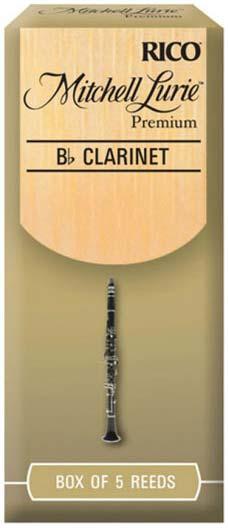Палиця для кларенета RICO Mitchell Lurie Premium — Bb Clarinet #2.5 (1шт), фото 1
