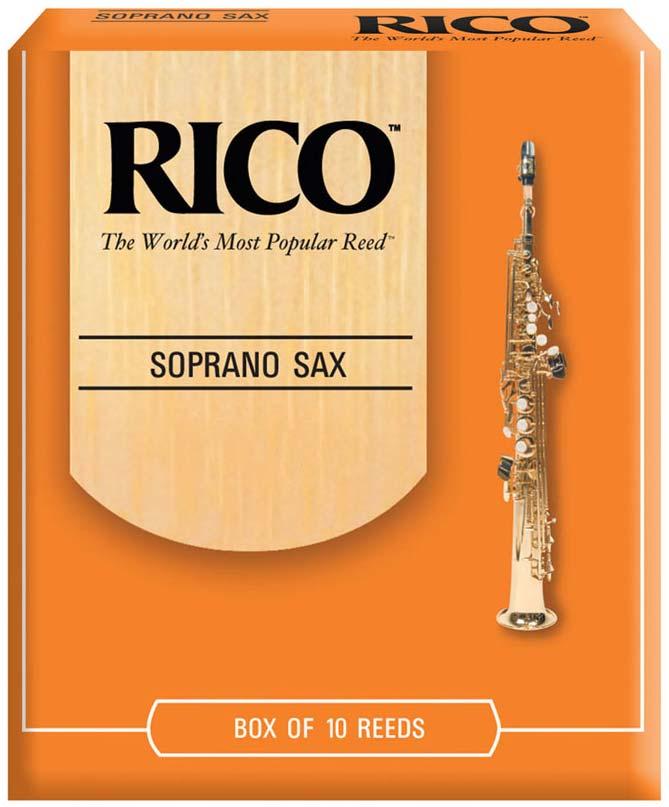 Палиця для сопрано-аксофона RICO Soprano Sax #3.0 (1 шт.), фото 1