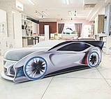 Ліжко-машина "Мерседес" Dream біле (170/180*80 см), фото 3