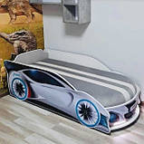 Ліжко-машина "Мерседес" Dream біле (170/180*80 см), фото 6