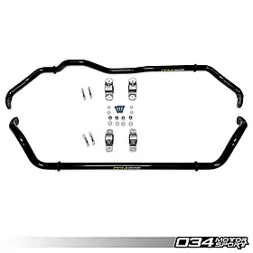 Комплект стабілізаторів 034motorsport C8 Audi A6/S6/Allroad&A7/S7, передній+задній