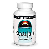 Source Naturals Royal Jelly, 500 mg. / / Маточное молочко 30 капсул