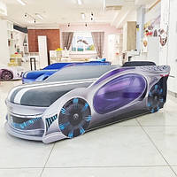 Ліжко-машина "Мерседес" Dream сіра (170/180*80 см)