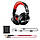 Навушники дротові OneOdio Studio Pro 10, складані, мікрофон, чорно-червоні, фото 2