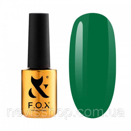 Гель-лак FOX Spectrum Gel Vinyl 136 Deep Green насичений зелений 7 мл