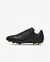 Бутсы подростковые JR VAPOR 15 CLUB FG/MG DJ5958-001 Nike 1Y (32) Черный