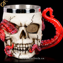 Кухоль з черепом Skull Octopus Cup 300 мл