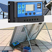 Контроллер заряду PWM 50a 12v/24v для солнечной системы акб до 1300 ватт