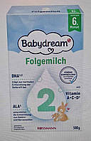 Дитяче молоко від народження BABYDREAM Folgemilch 2 500 гр