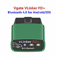 Сканер автомобильный VGate vLinker FD+ Bluetooth 4.0 BLE FORD для приложения FORScan