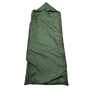 Спальний мішок із капюшоном (200х70 см) + чохол, зелений, фото 2