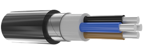 Кабель броньований алюмінієвий АВБбШв 4*10