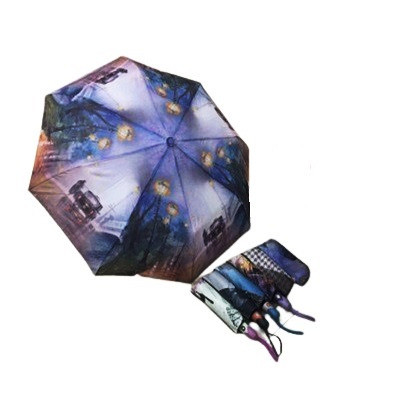 Парасолька напівавтомат 55см 8 спиць R30681, фото 1