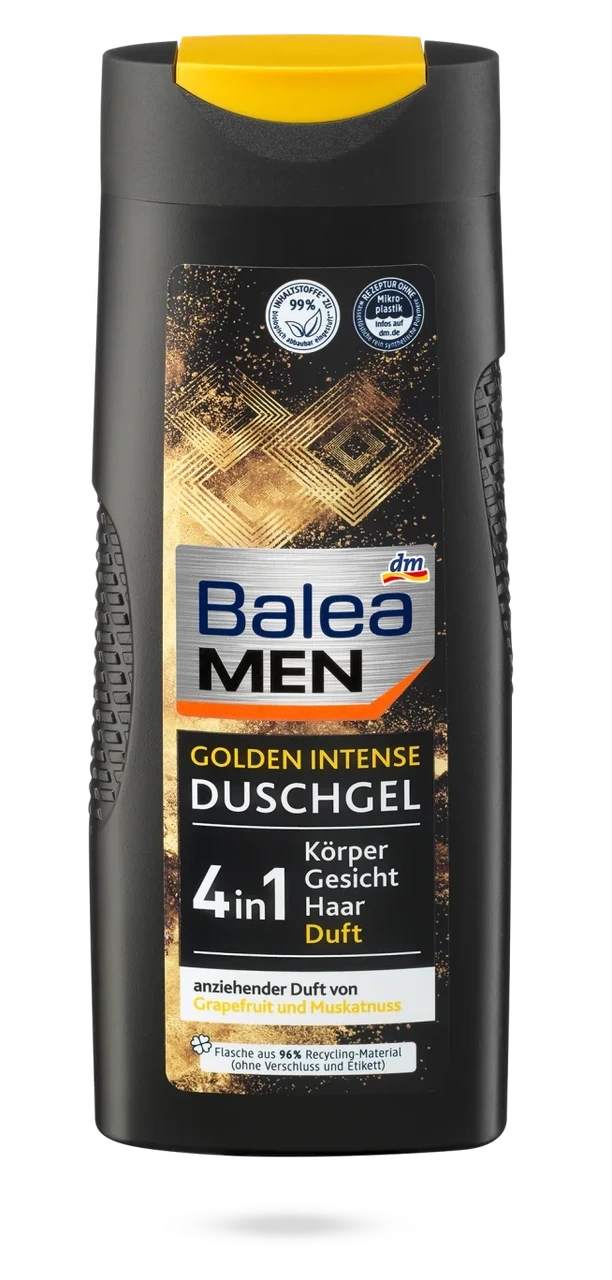 Гель для душу Balea 4in1 Golden Intense 300 мл