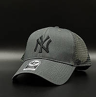 Оригінальна сіра кепка з сіткою 47 Brand MLB New York Yankees