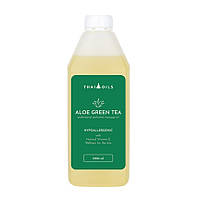 Профессиональное масло для массажа «Aloe green tea» 1000 ml