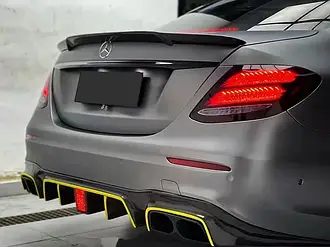 Спойлер багажника (сабля, лип спойлер, качиний хвостик) Mercedes C-клас W205 2013-2018 г.в. стиль Brabus