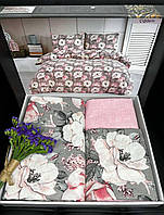 Хлопковый Комплект постельного белья в Евро размере 200*220 Shella Home Cigdem