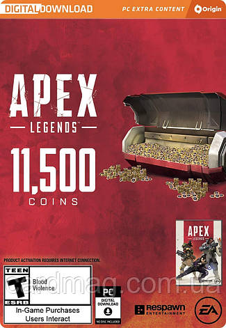 Apex Legends: 11500 Apex Coins (Ключ Origin) для ПК, фото 1